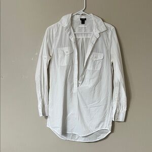 J. Crew Women's White Blouse